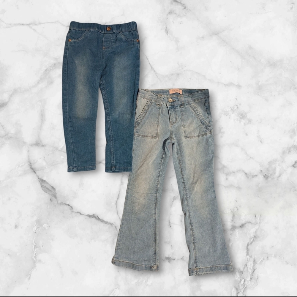 Set of 5t girls Squeeze Jeans